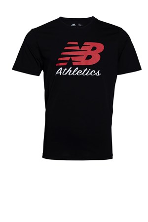 New Balalnce Athletics Erkek Tişört MPS002-Bk