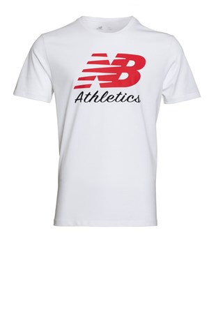 New Balalnce Athletics Erkek Tişört MPS002-Wt