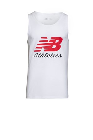 New Balalnce Athletics Erkek Tişört MPS003-WT