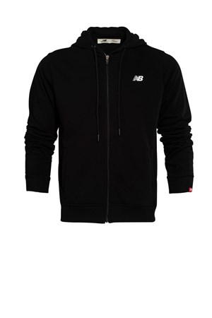 New Balance Erkek Kapüşonlu Eşofman Üstü MPS021-BK