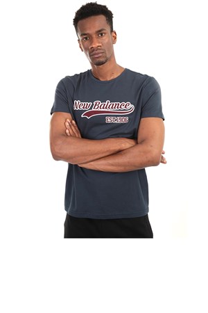 New Balance Logo Tee Erkek Tişört MPT027-AVI