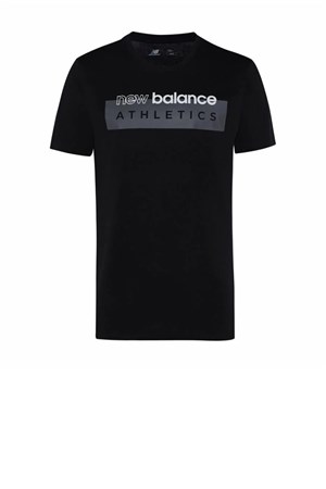 New Balance Athletics Erkek Tişört MTT919-BK