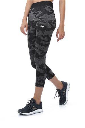 New Balance Camo Kadın Spor Tayt NBTM015-ANT
