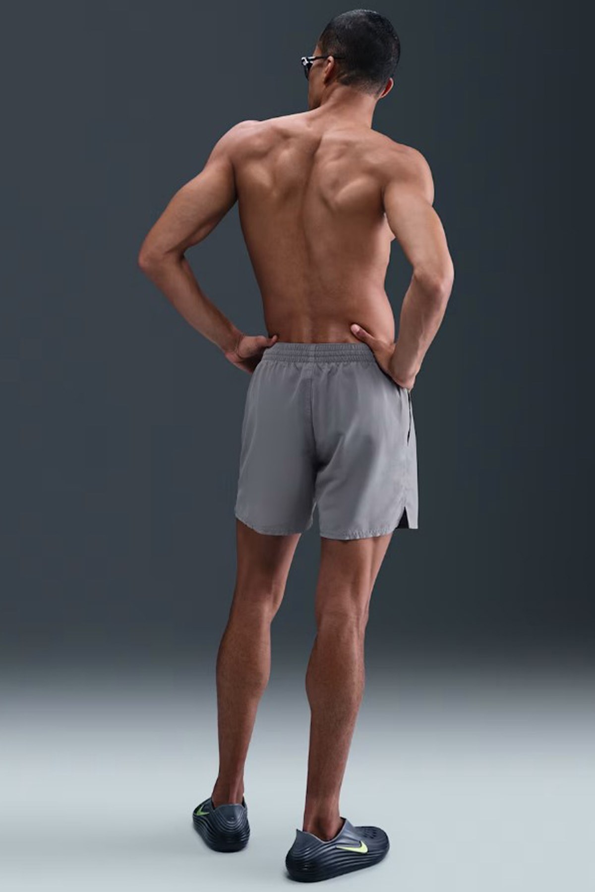 Nike Swim Breaker Erkek Deniz Şortu NESSF560-051 Gri