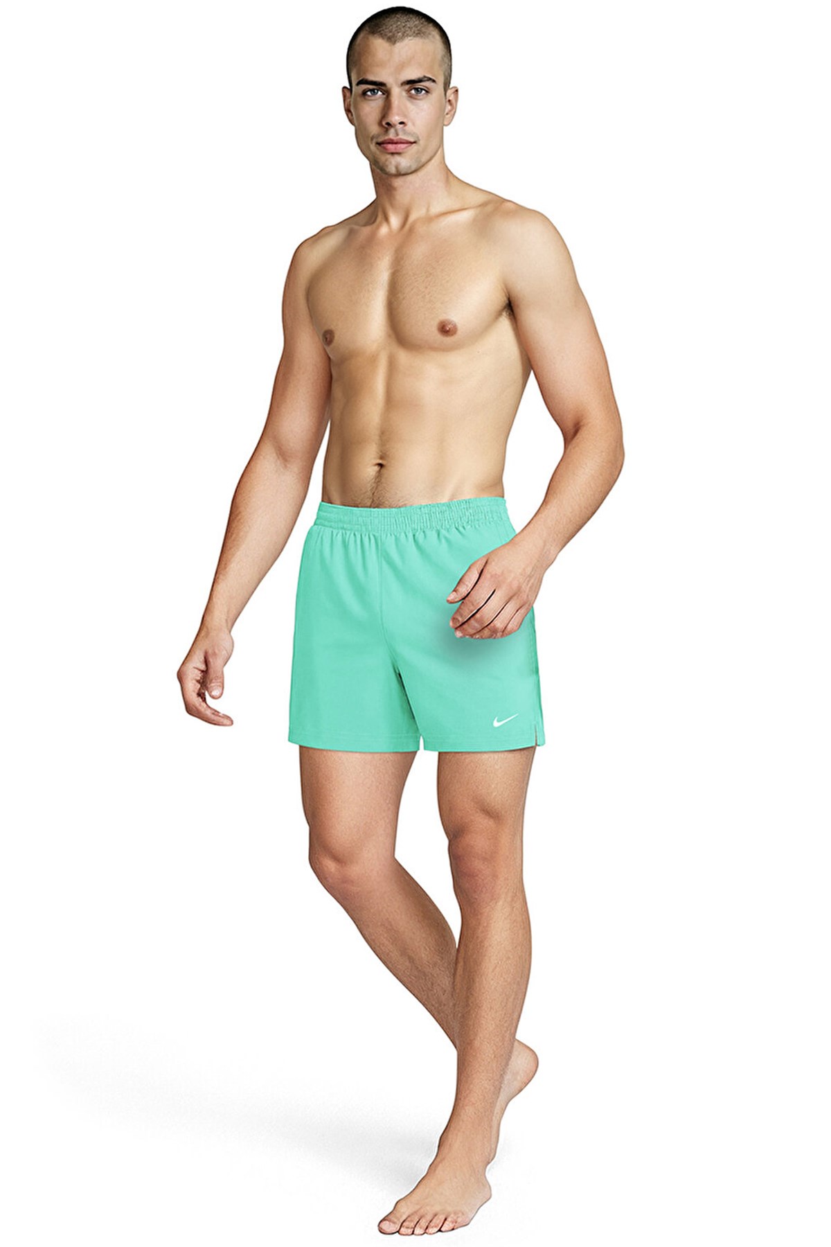 Nike Swim Breaker Erkek Deniz Şortu NESSF560-468 Turuncu