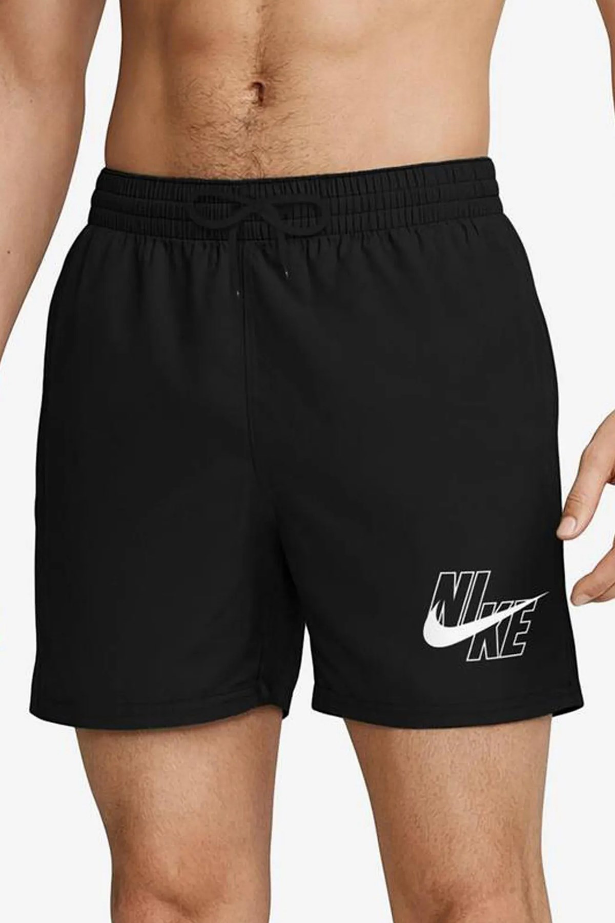 Nike Swim Breaker Erkek Deniz Şortu NESSG574-001 Siyah