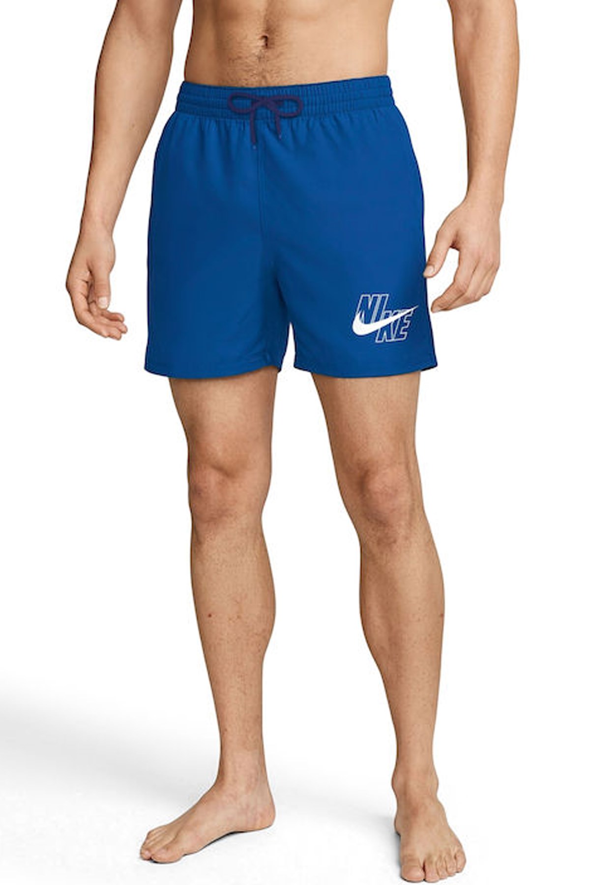 Nike Swim Breaker Erkek Deniz Şortu NESSG574-494 Mavi