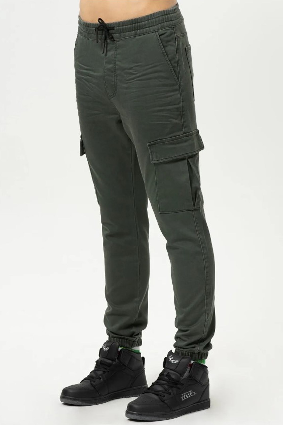 No Fear Erkek Kargo Pantolon NFR-M500146 Haki