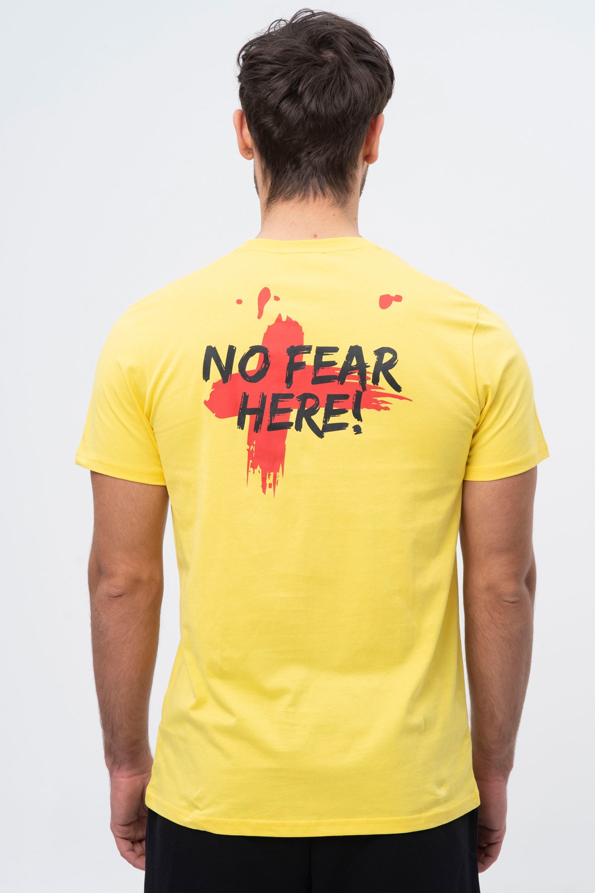 No Fear Erkek Tişört NFR-M50047 Turuncu