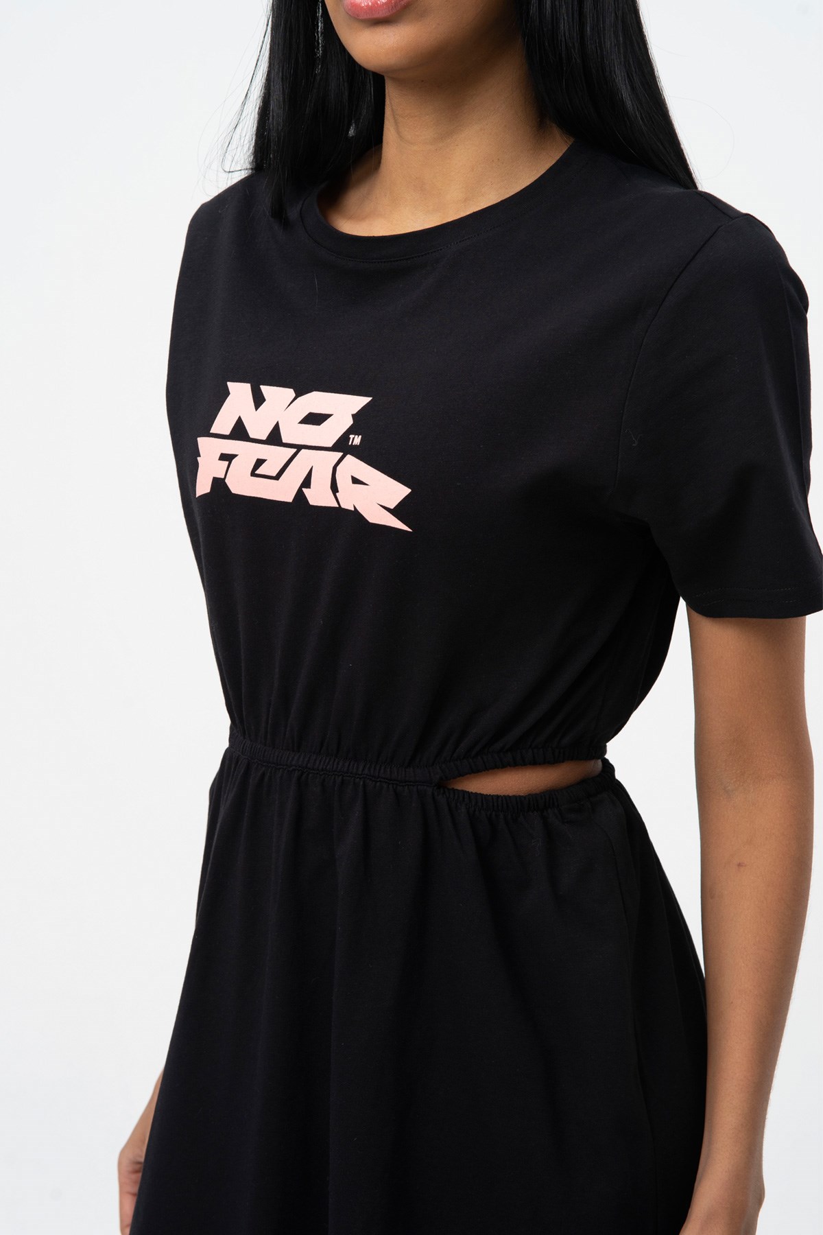 No Fear Kadın Elbise NFR-W500121 Siyah