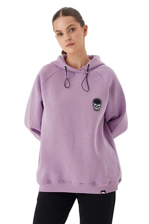 No Fear Kadın Sweatshirt NFR-W500160 Pembe
