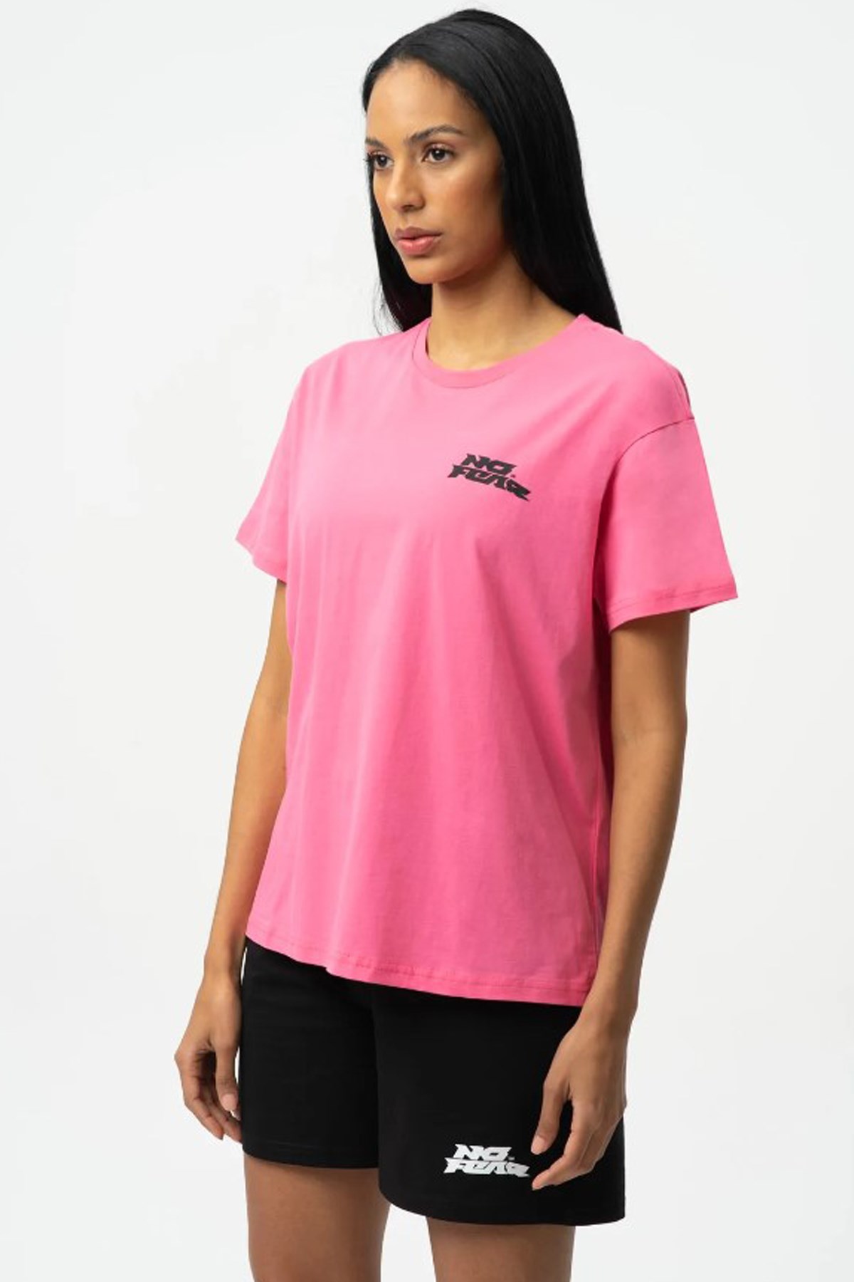 No Fear Kadın Tişört NFR-W50062 Pembe