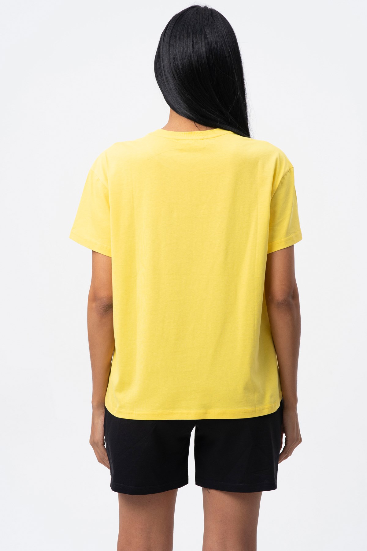 No Fear Kadın Tişört NFR-W50064 Sarı
