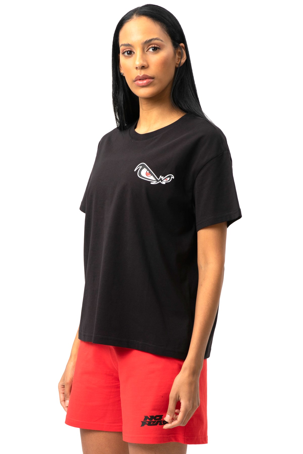 No Fear Kadın Tişört NFR-W50083 Siyah