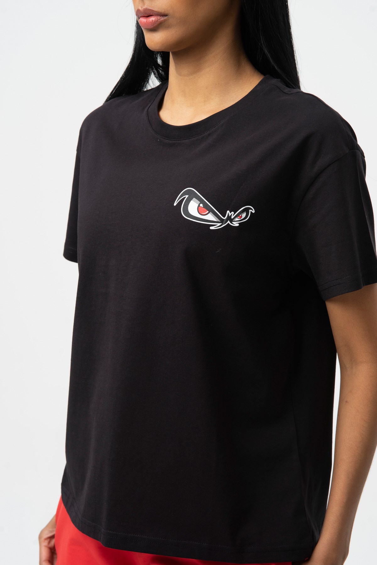 No Fear Kadın Tişört NFR-W50083 Siyah