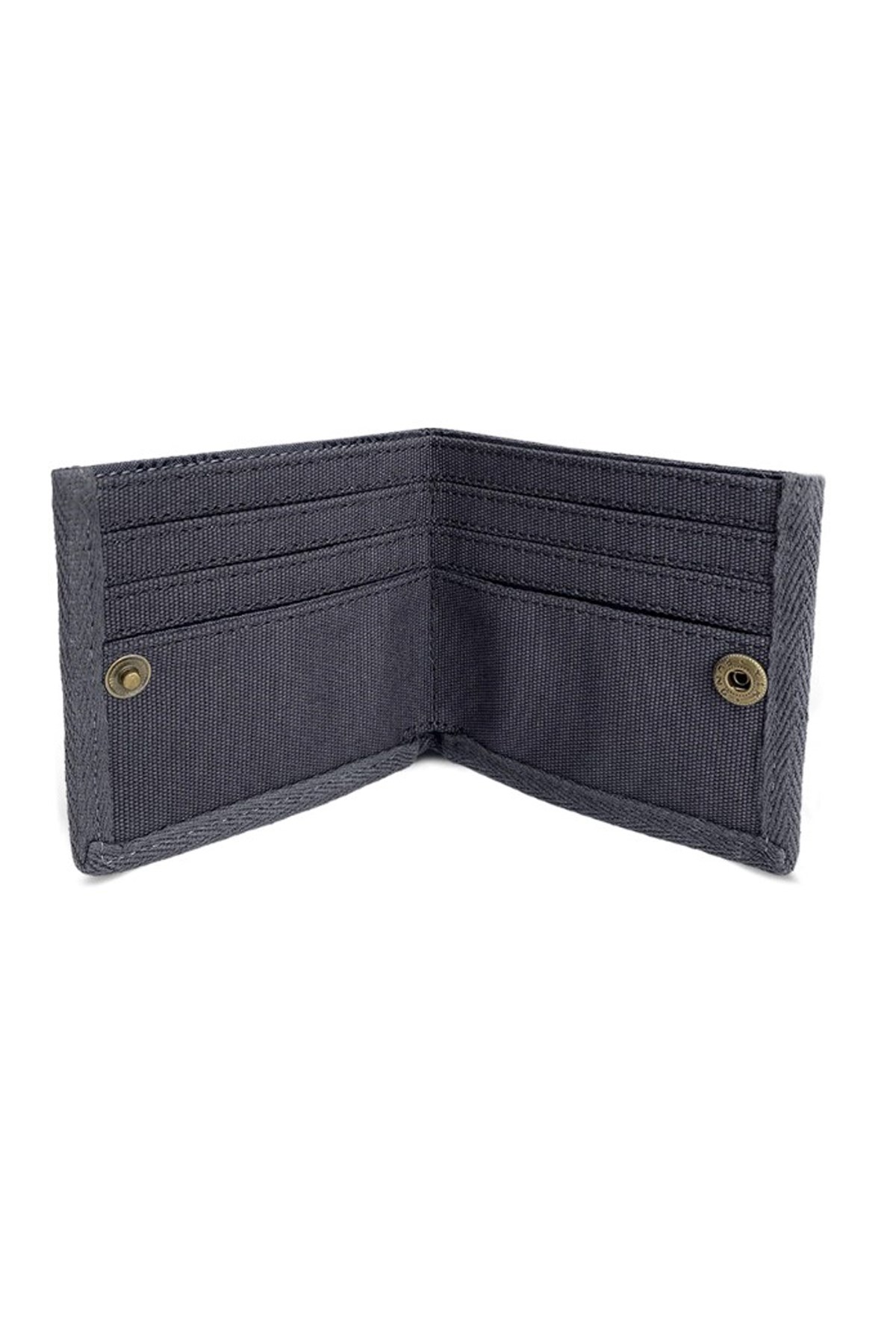 Nors Bill Çıtçıtlı Unisex Cüzdan Kahverengi