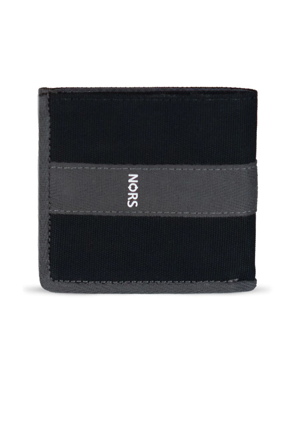 Nors Bill Çıtçıtlı Unisex Cüzdan Siyah