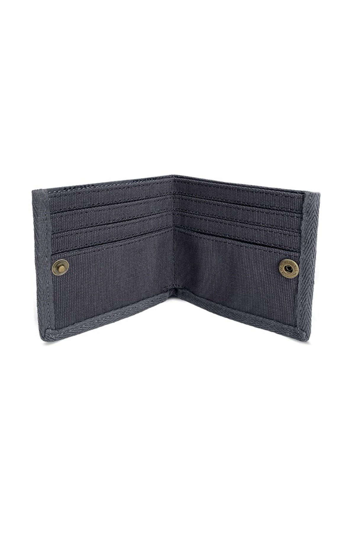 Nors Bill Çıtçıtlı Unisex Cüzdan Siyah