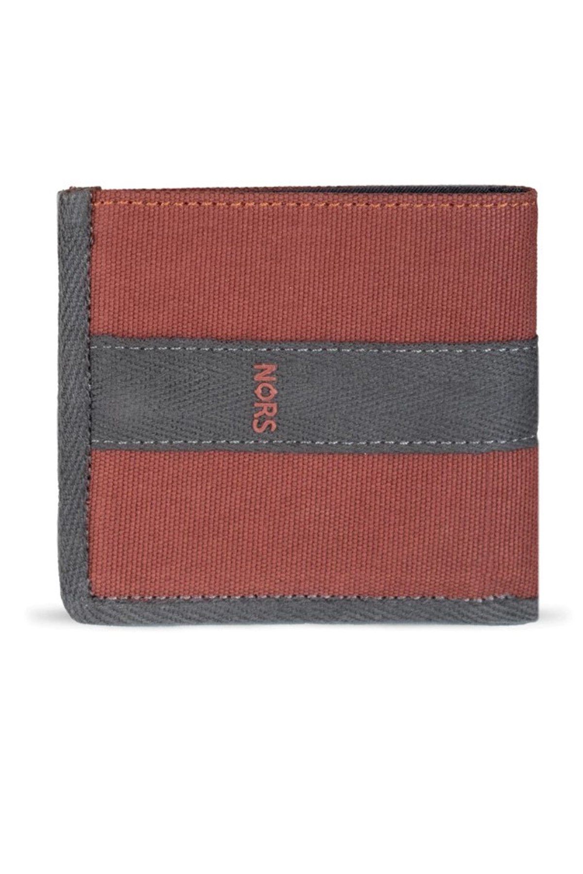 Nors Bill Çıtçıtlı Unisex Cüzdan Turuncu