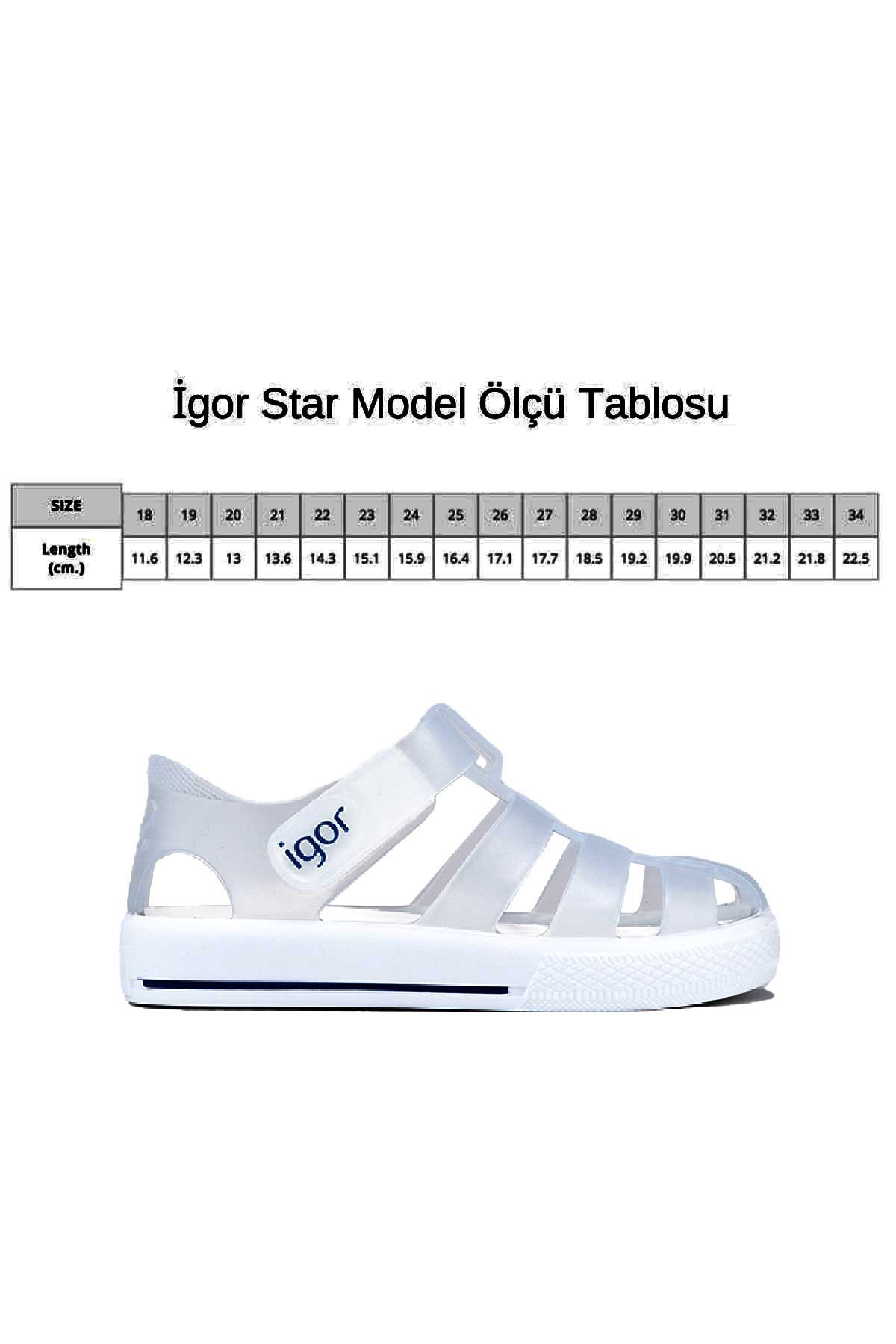 Igor Star Çocuk Sandalet S10171-038 Gri