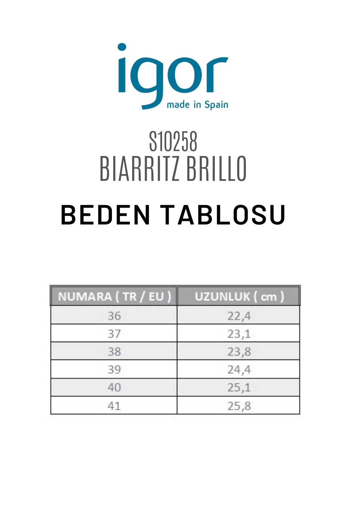 Igor Biarritz Kadın Sandalet S10258-002 Siyah