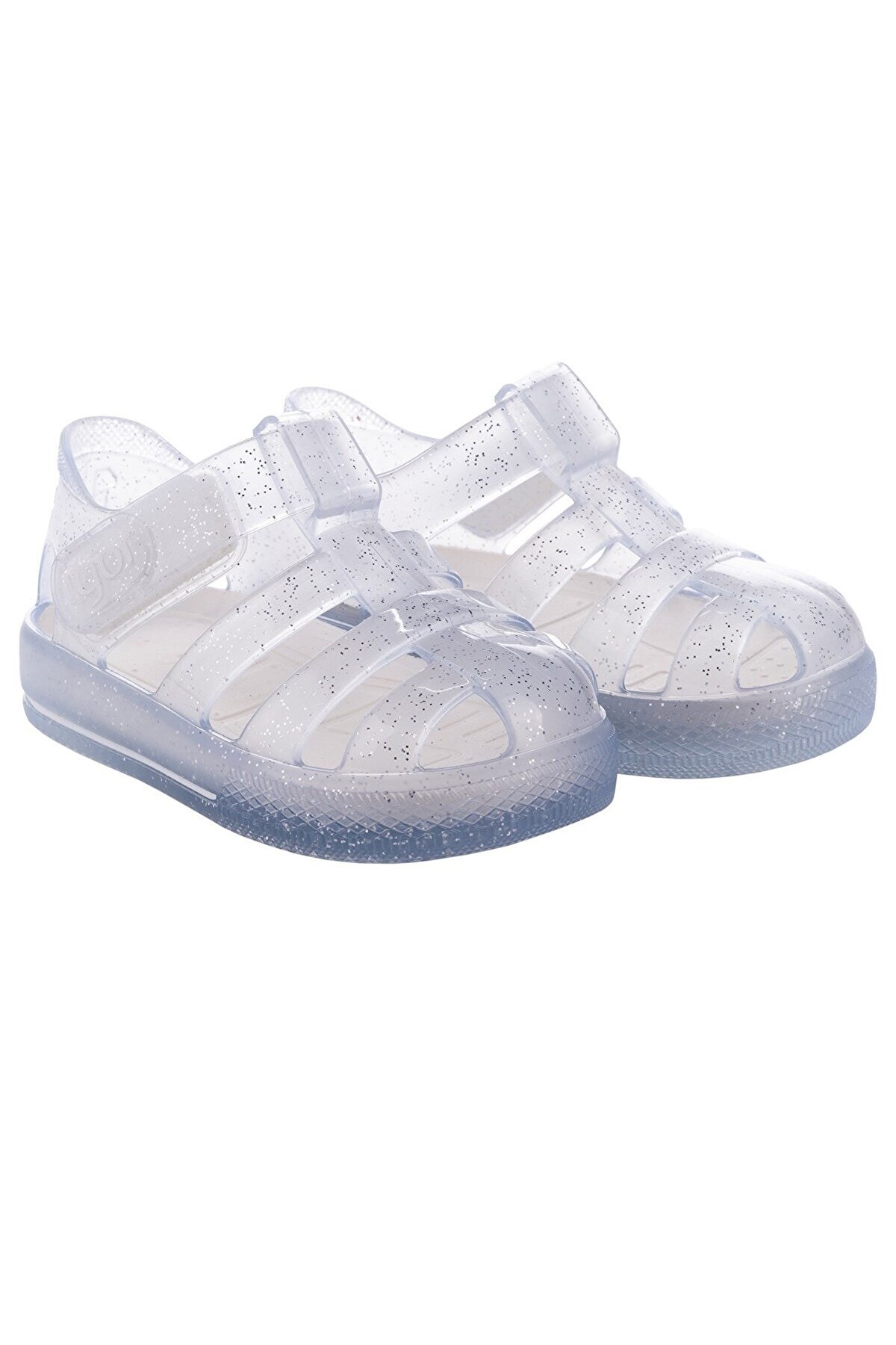 Igor Star Glitter Çocuk Sandalet S10265-209 Beyaz