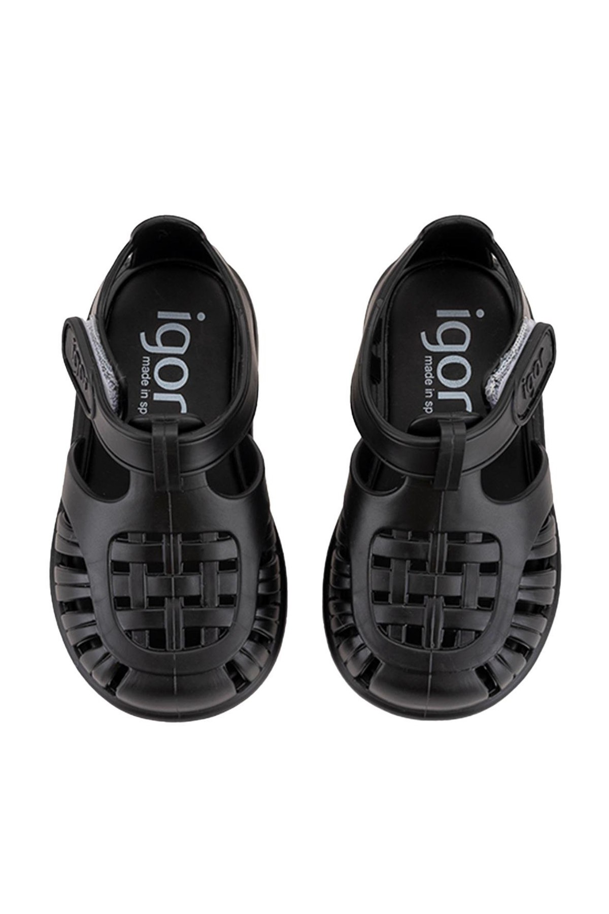 Igor Tobby Solid Çocuk Sandalet  S10271-002 Siyah