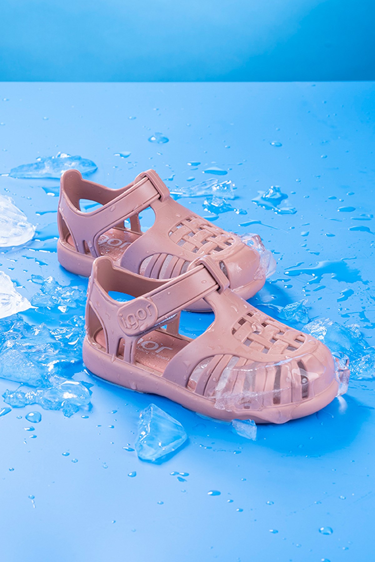 Igor Tobby Solid Çocuk Sandalet S10271-010 Pembe
