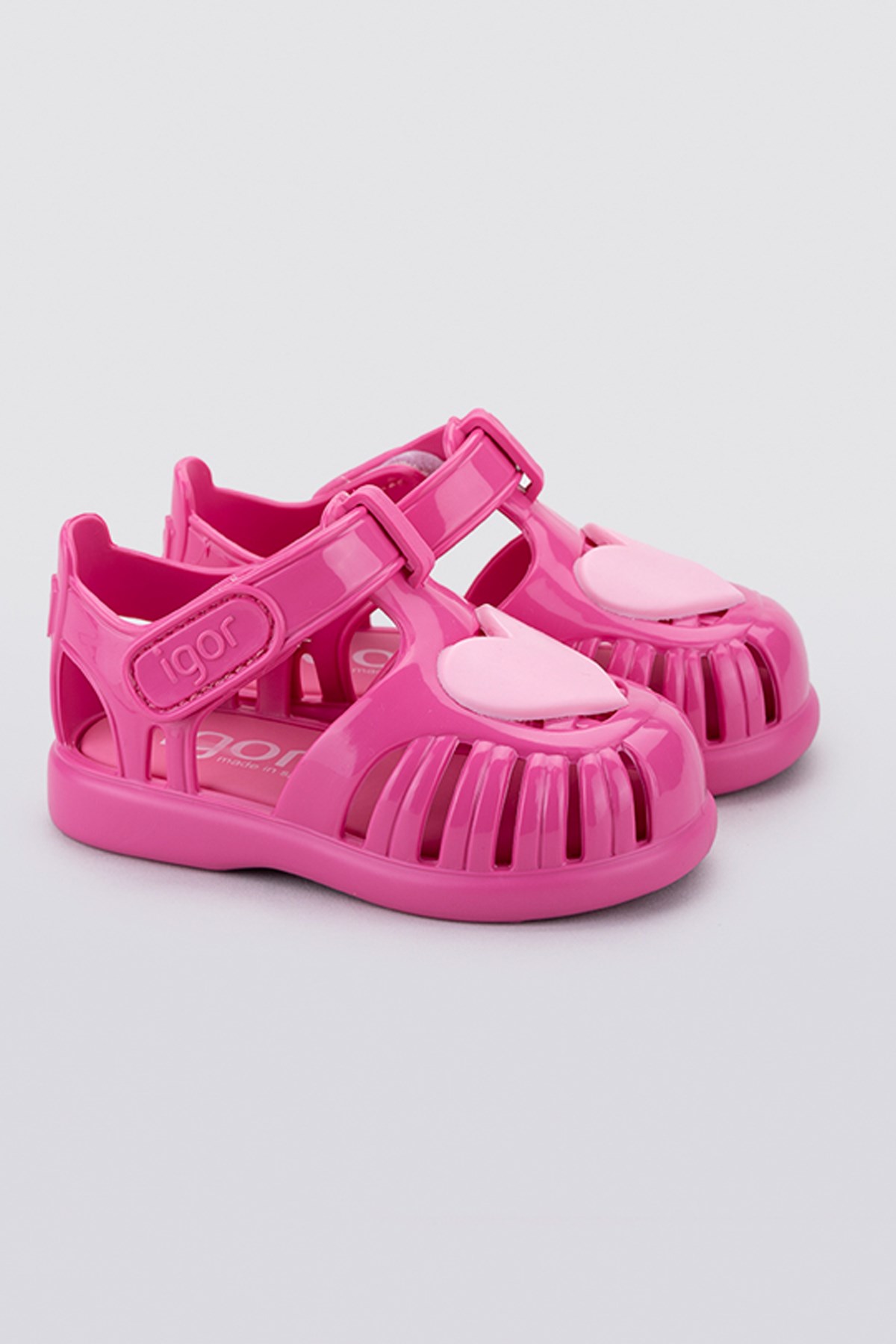 Igor Tobby Gloss Love Çocuk Sandalet S10310-007 Pembe