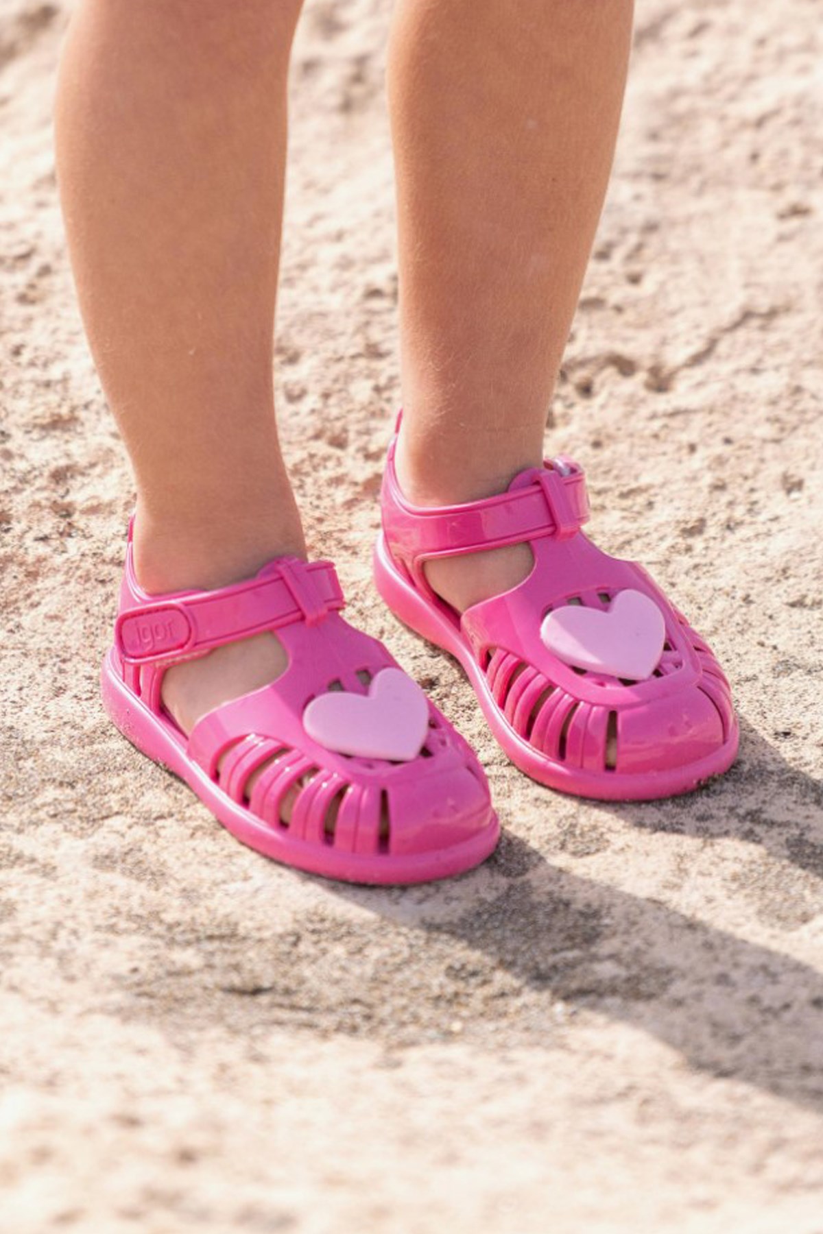 Igor Tobby Gloss Love Çocuk Sandalet S10310-007 Pembe