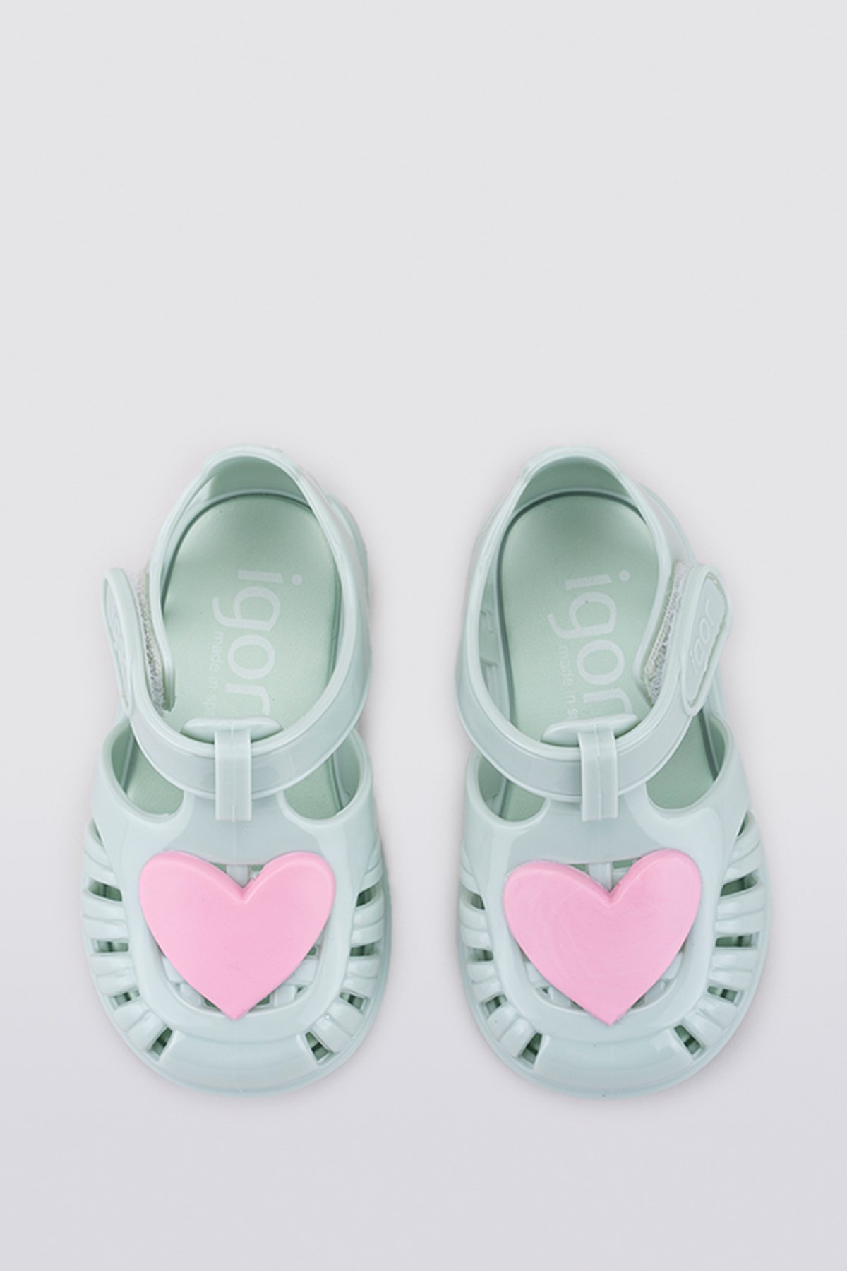 Igor Tobby Gloss Love Çocuk Sandalet S10310-026 Yeşil