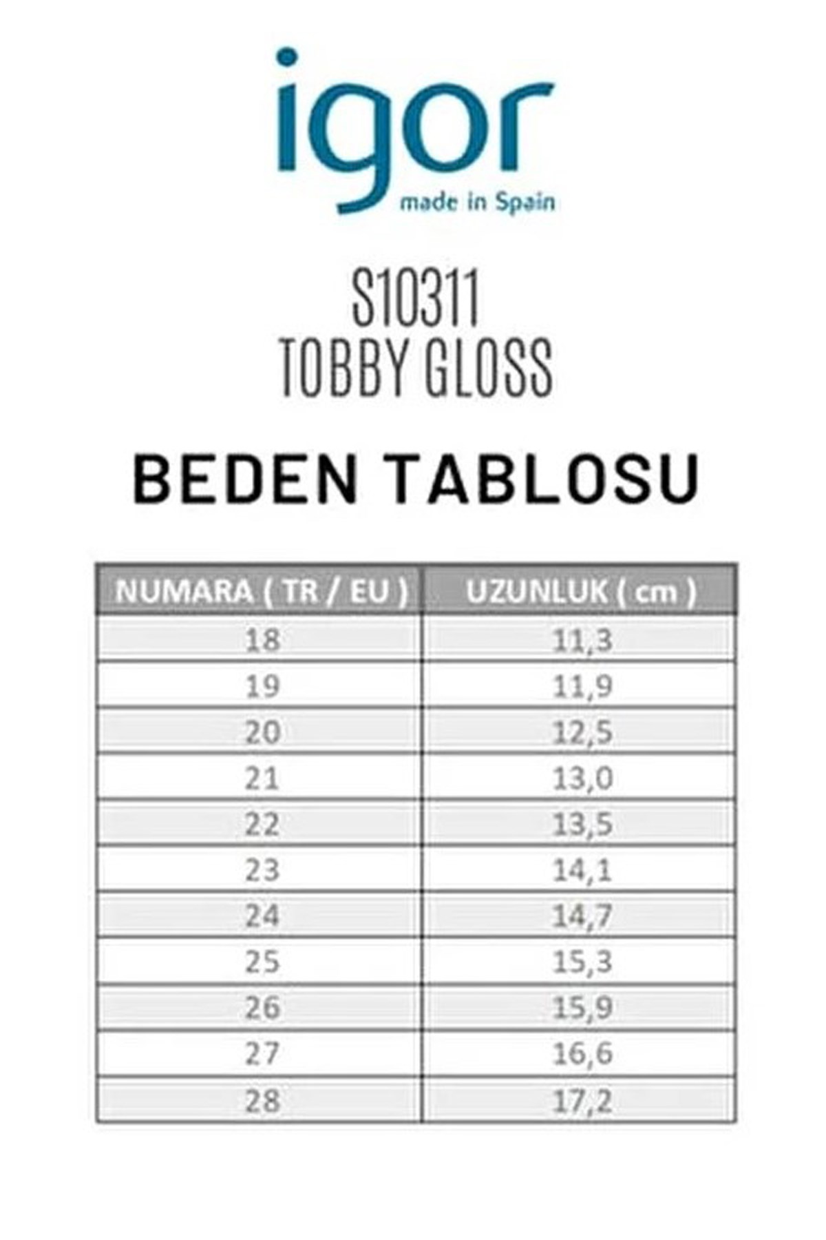 Igor Tobby Gloss Çocuk Sandalet S10311-079 Bej