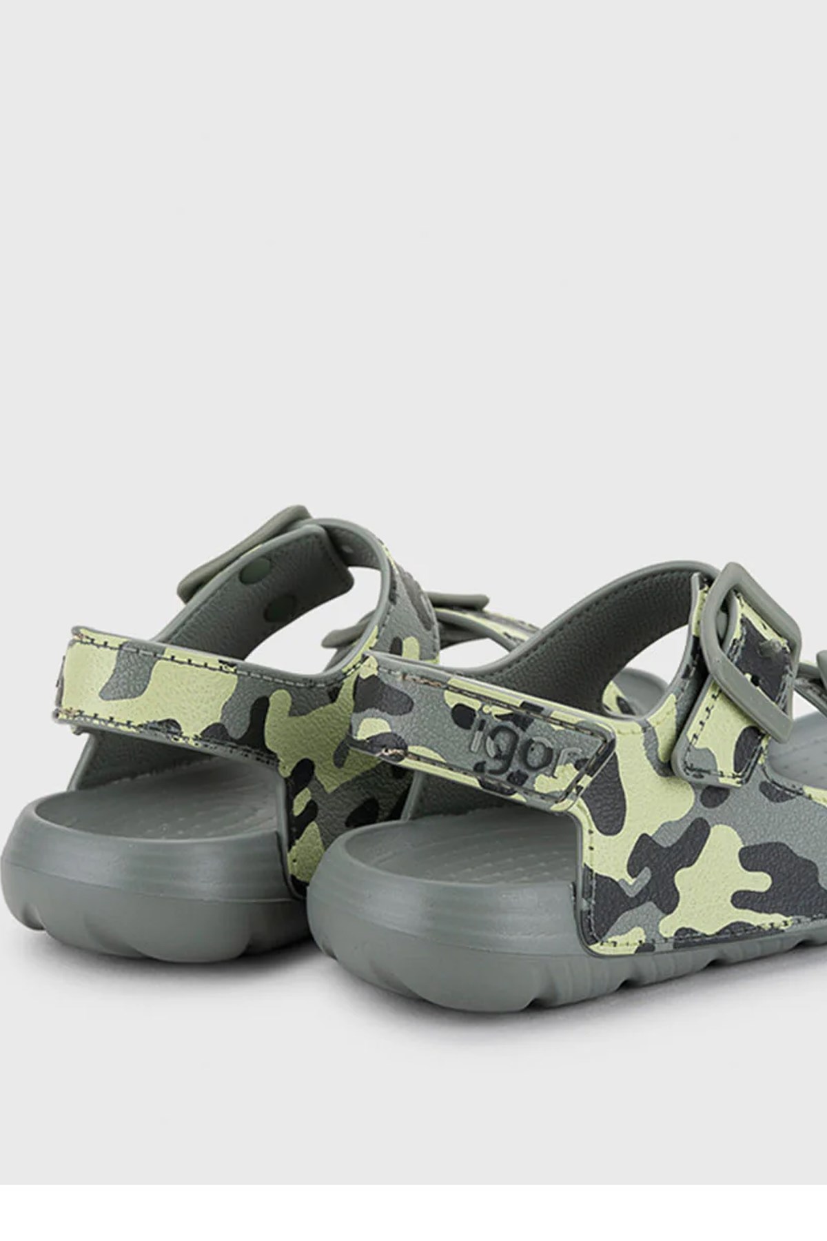 Igor Maui Camo Çocuk Sandalet S10325-013 Yeşil