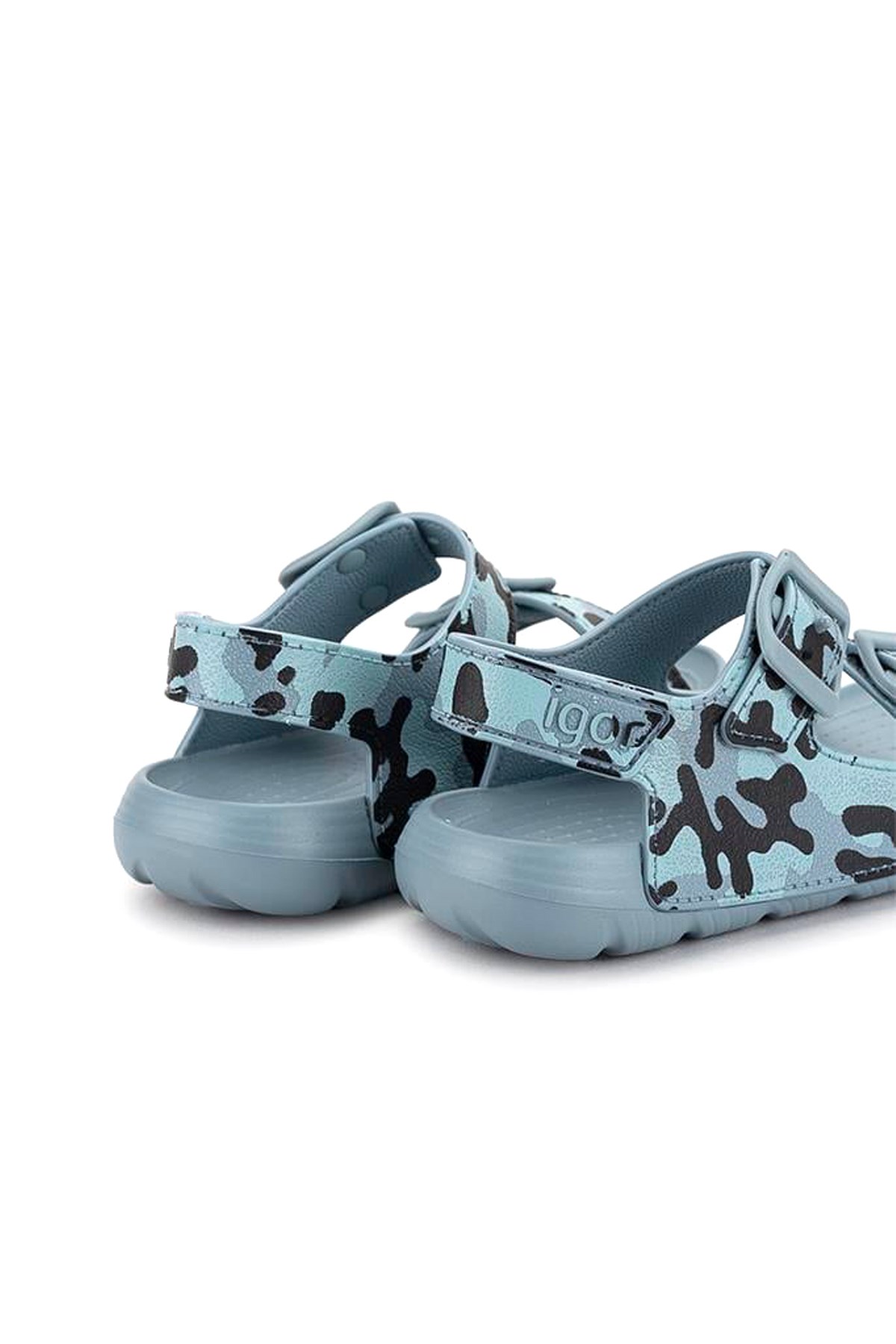 Igor Maui Camo Çocuk Sandalet S10325-225 Mavi