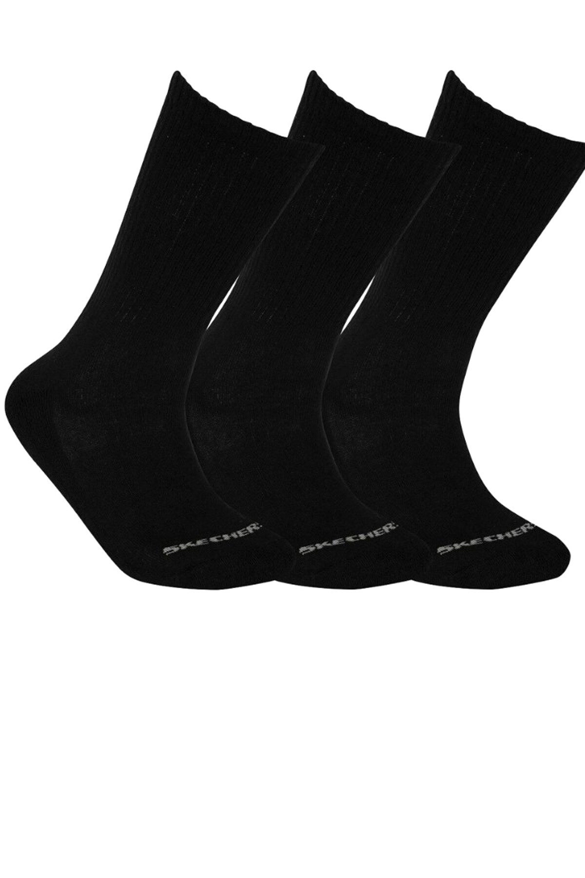 Skechers Topuk Yastıklı Çorap S192135-001 Siyah