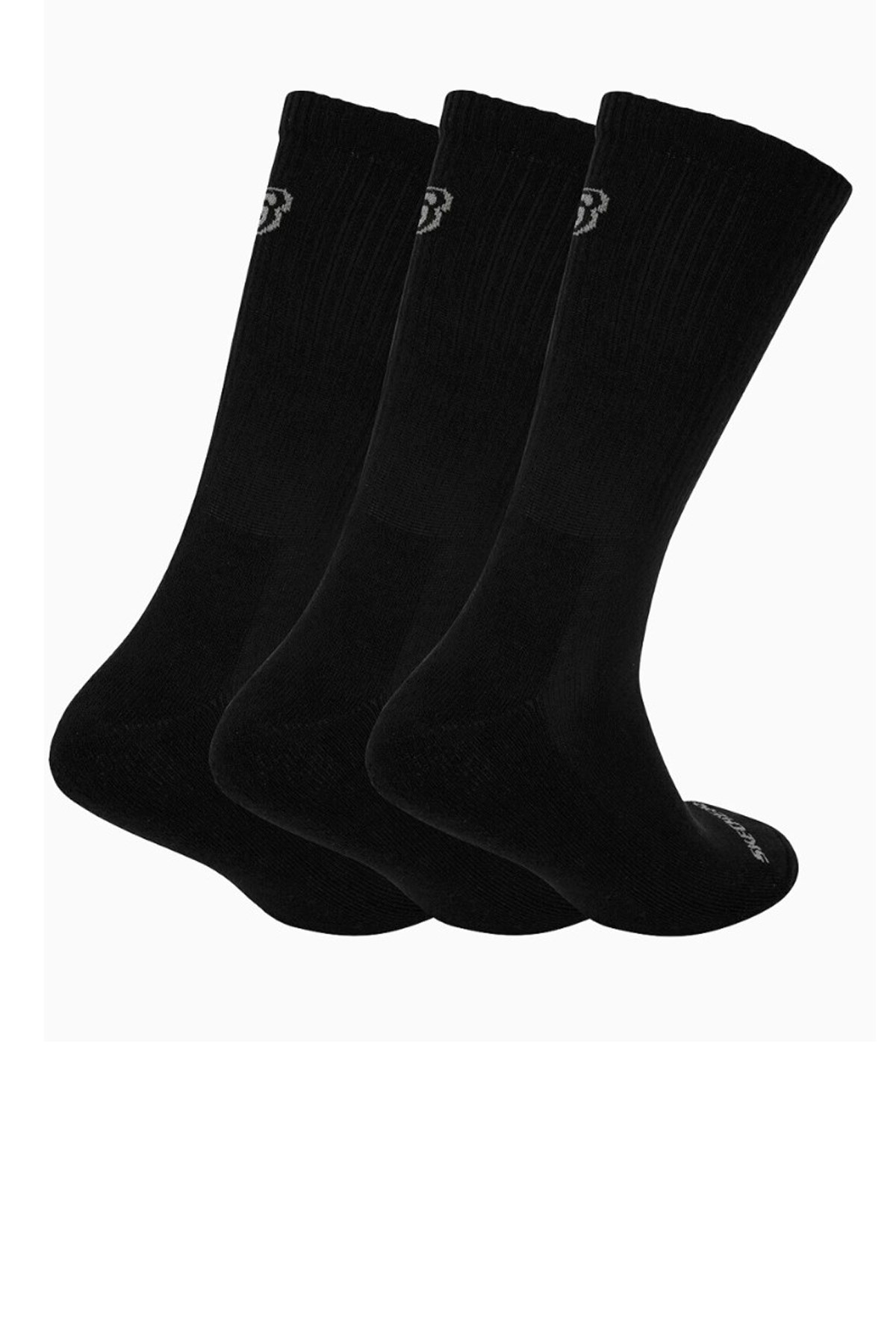 Skechers Topuk Yastıklı Çorap S192135-001 Siyah