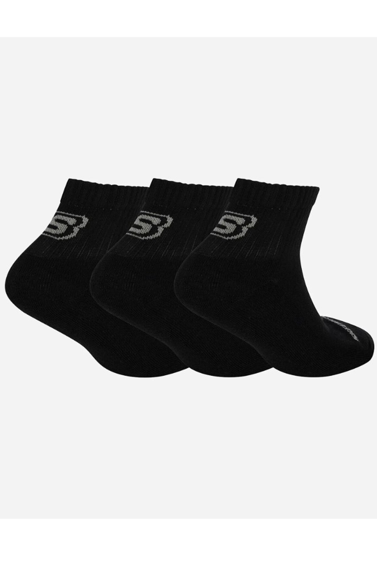 Skechers Mid Cut Unisex Çorap S192136-001 Siyah