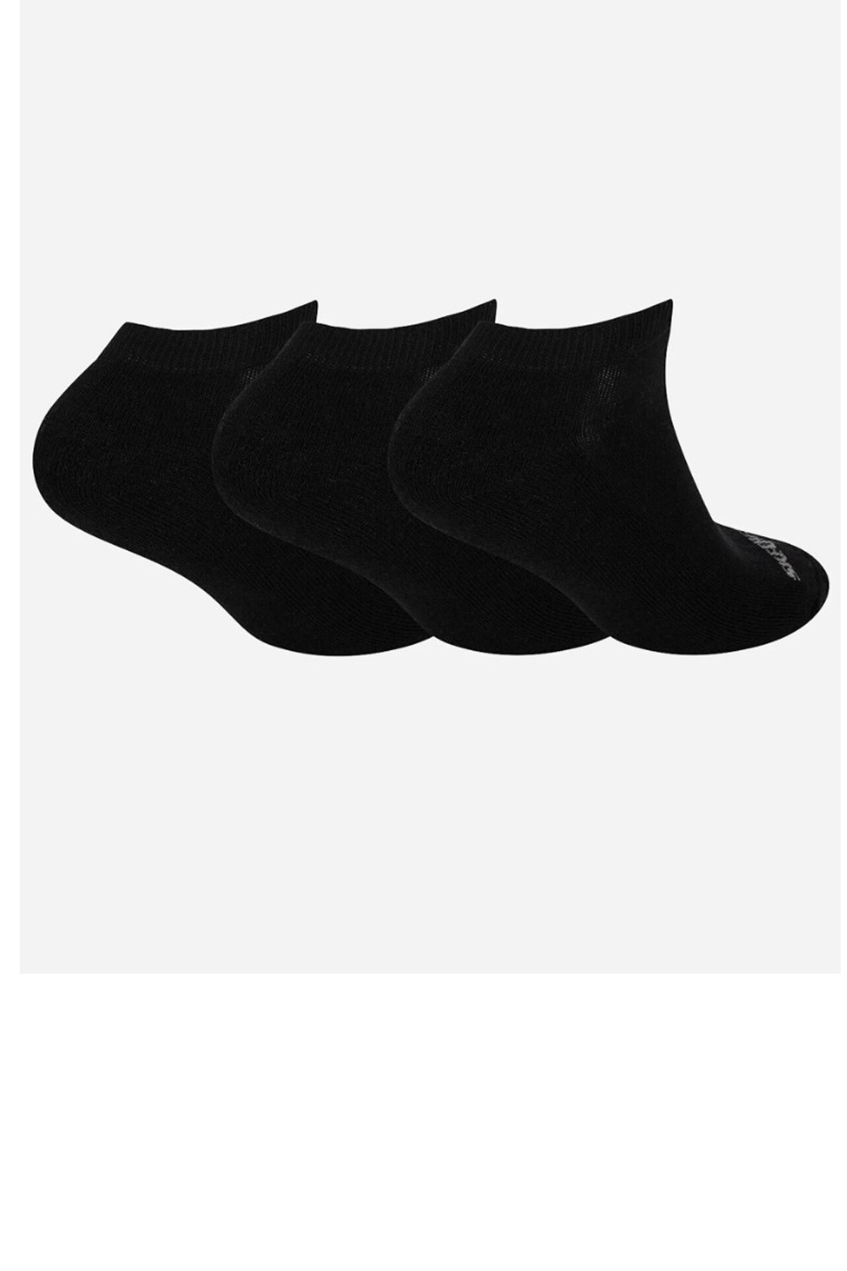 Skechers Socks U No Show Uniseks Çorap S192137-001 Siyah