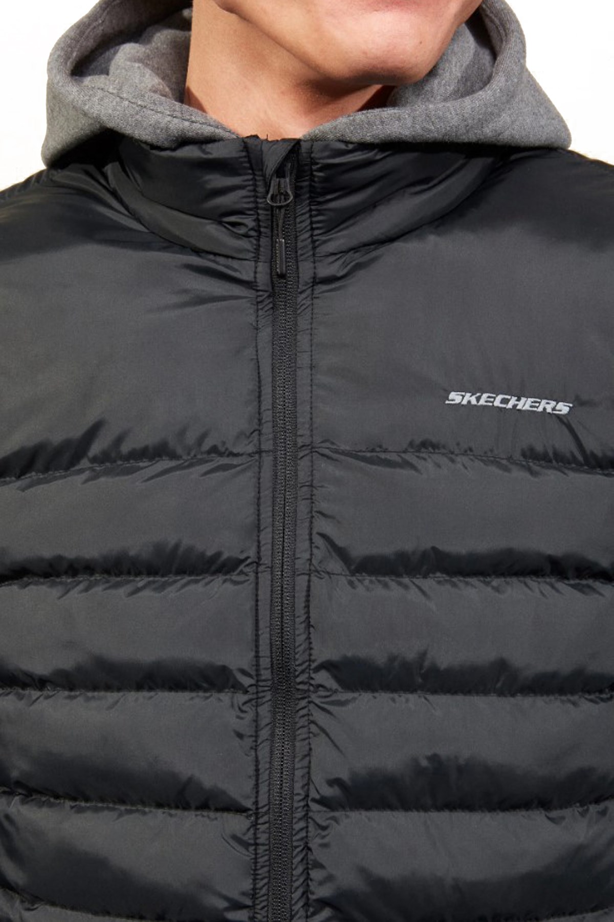 Skechers Essential Erkek Şişme Yelek S202174-001 Siyah