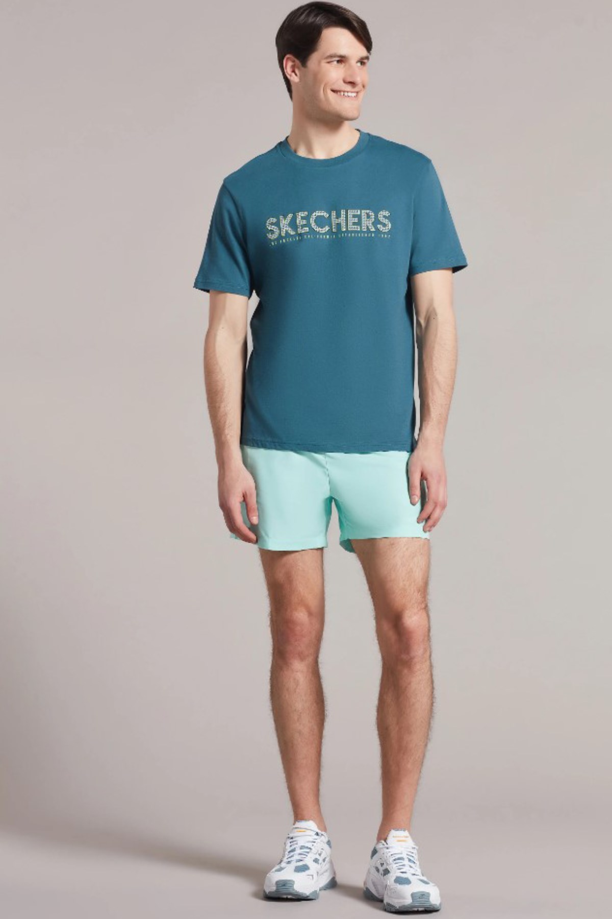 Skechers Erkek Deniz Şortu S211654-815 Mavi