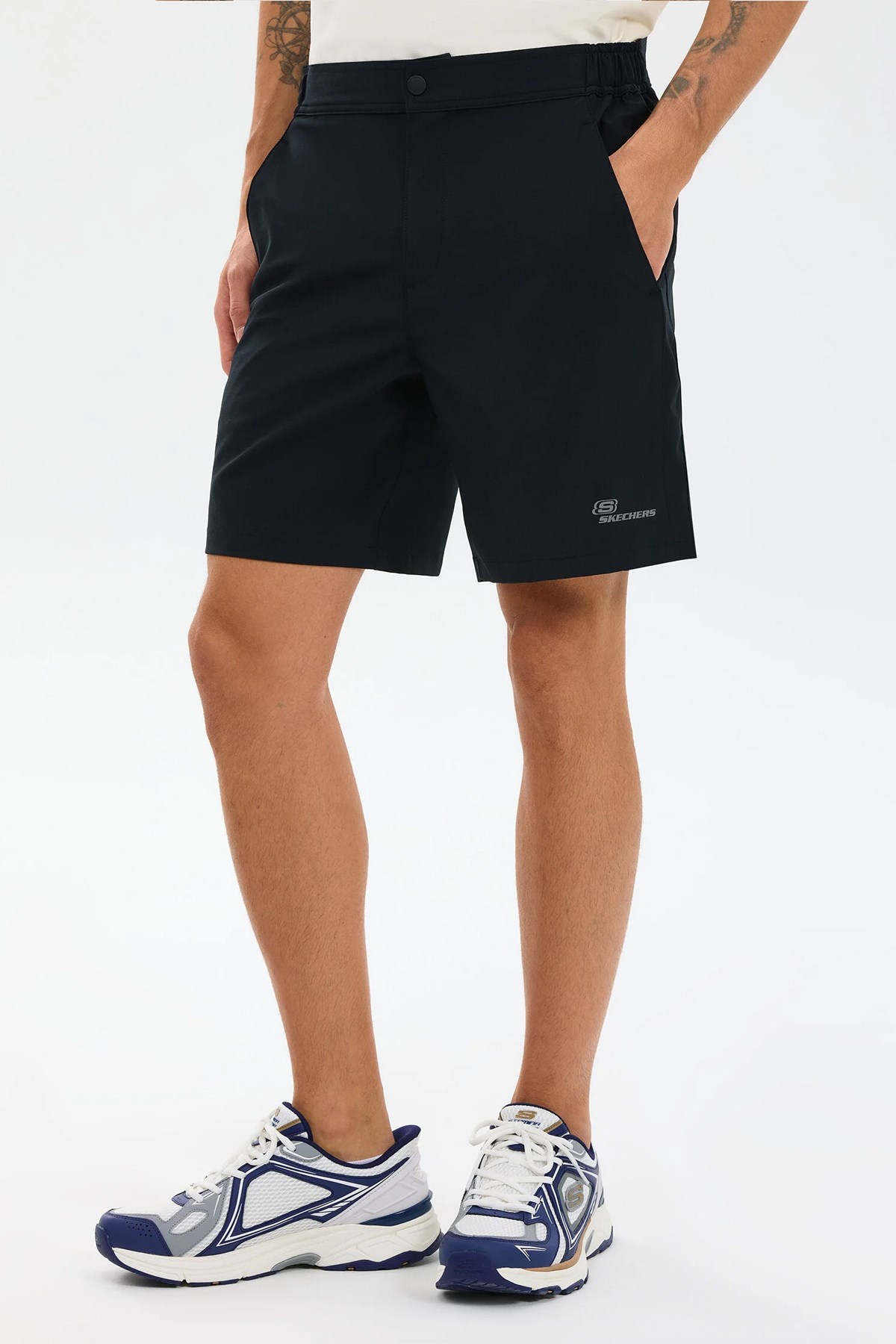 Skechers Micro Erkek Şort S211710-3817 Siyah
