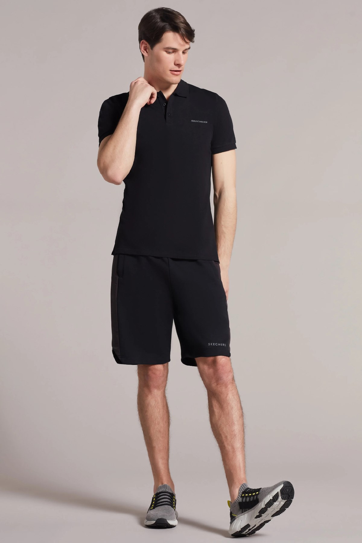 Skechers Erkek Tişört S211800-001 Siyah