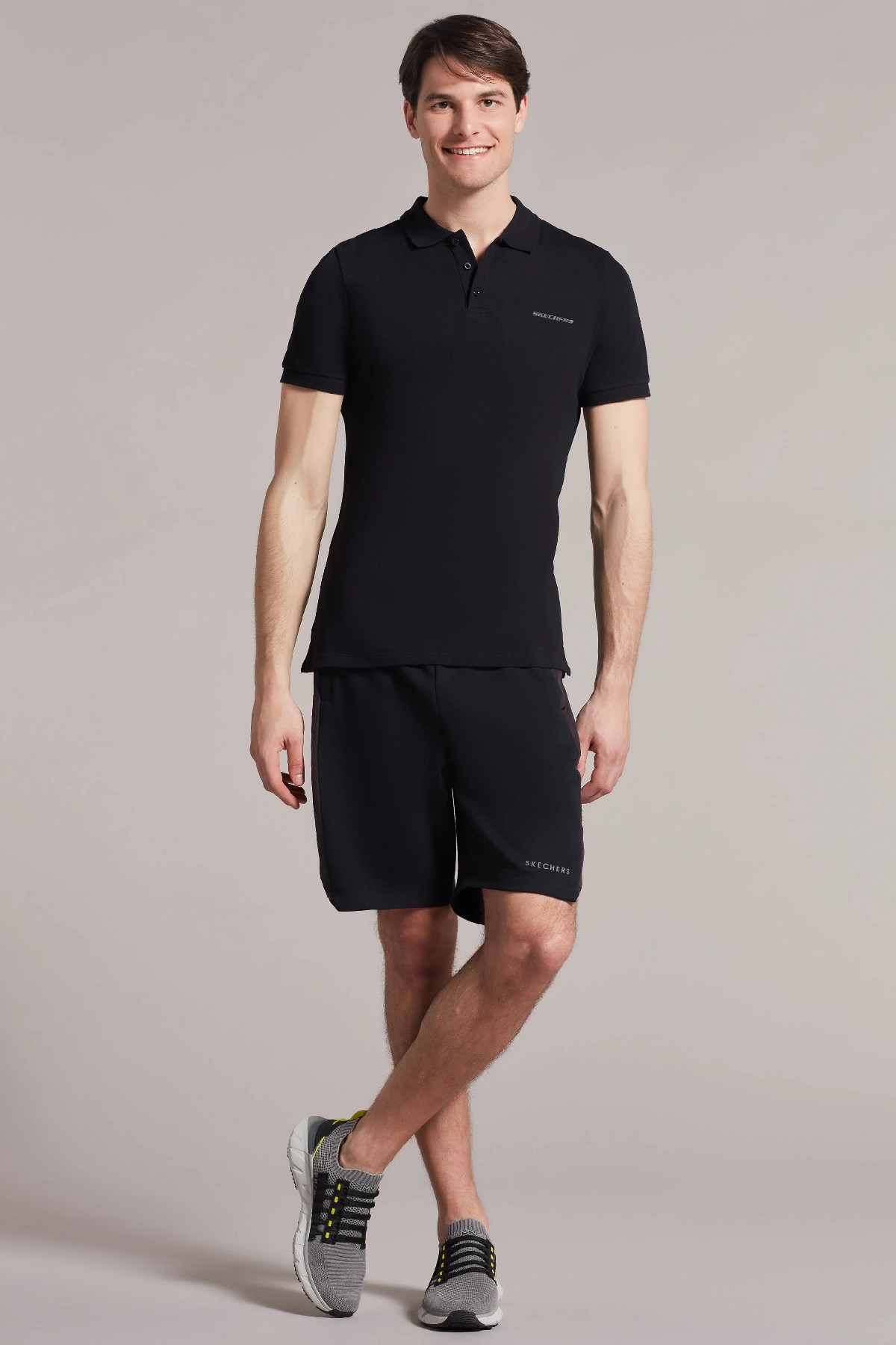 Skechers Erkek Tişört S211800-001 Siyah