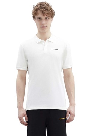 Skechers Erkek Tişört S211800-102 Beyaz