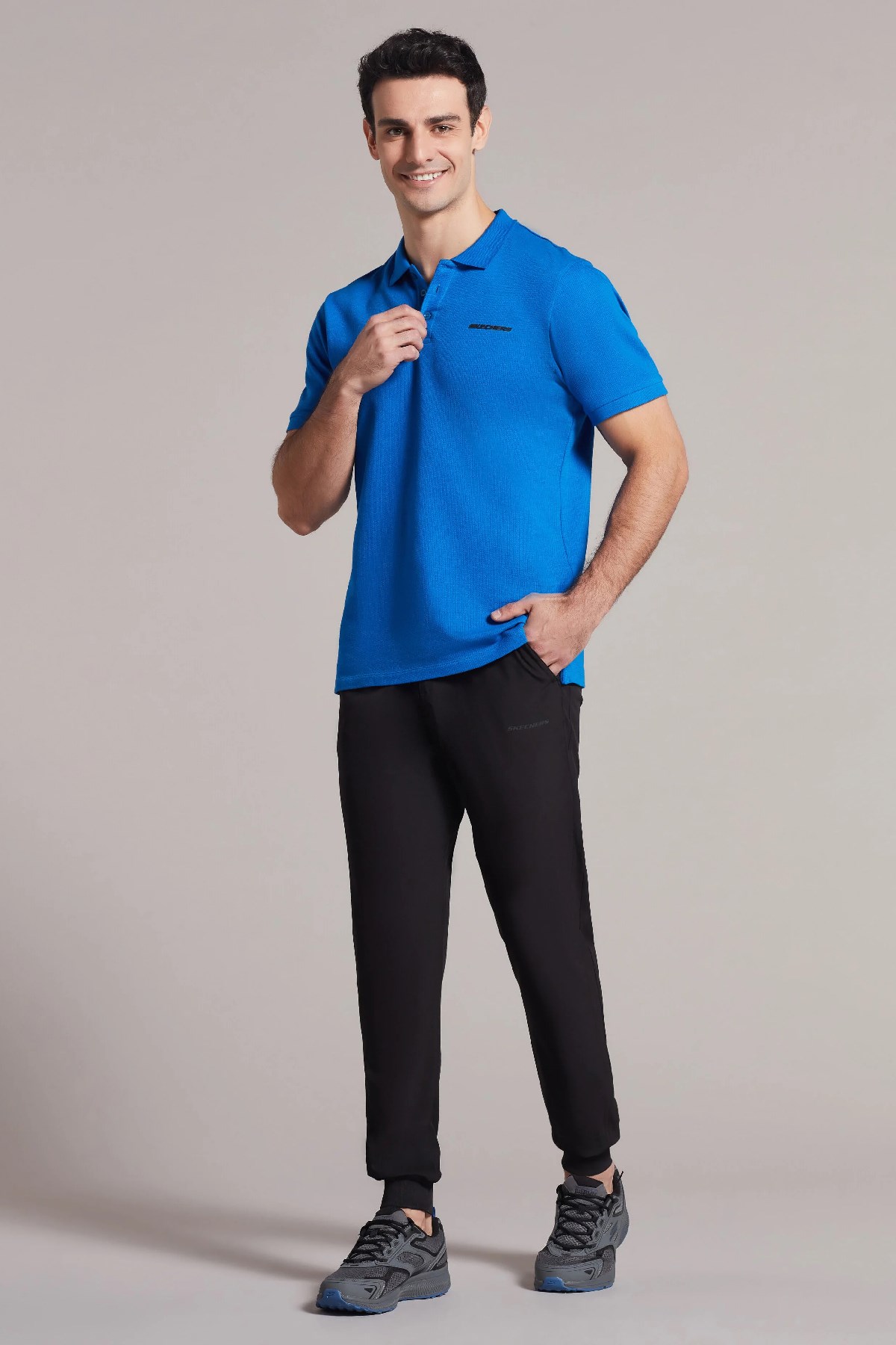 Skechers Erkek Eşofman Altı S211809-001 Siyah