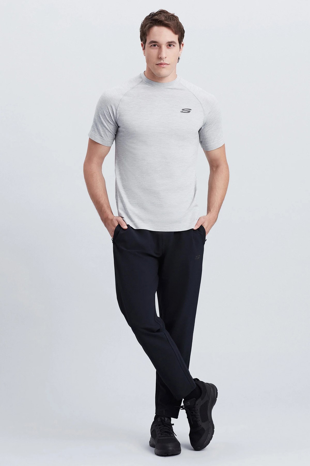 Skechers Runner Lite Slim Micro Erkek Eşofman Altı S212160-001 Siyah