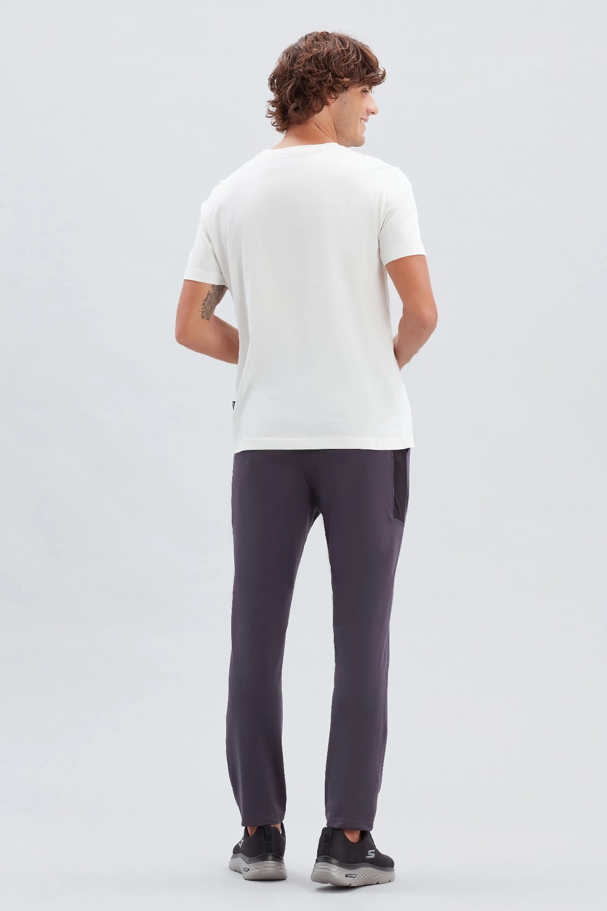 Skechers Erkek Eşofman Takımı S212165-003 Antrasit