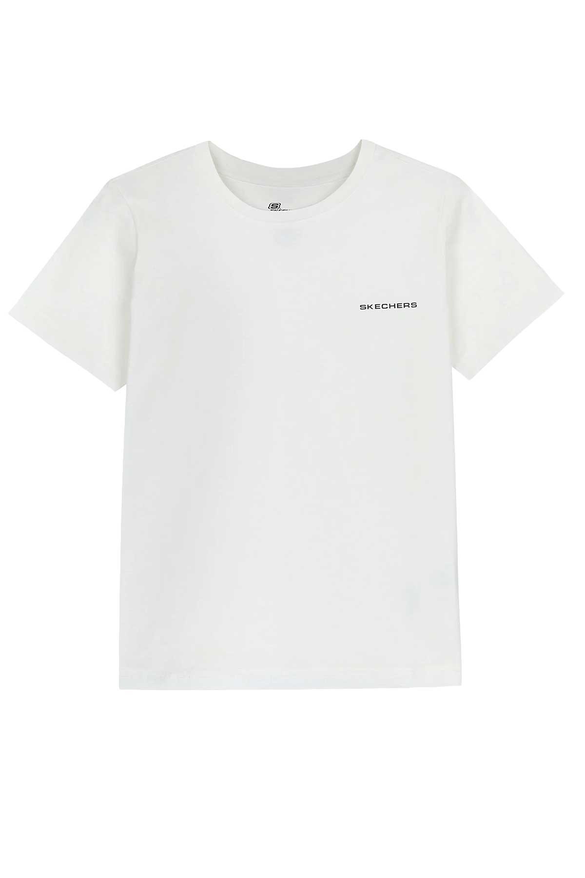Skechers Kadın Tişört S212178-102 Beyaz
