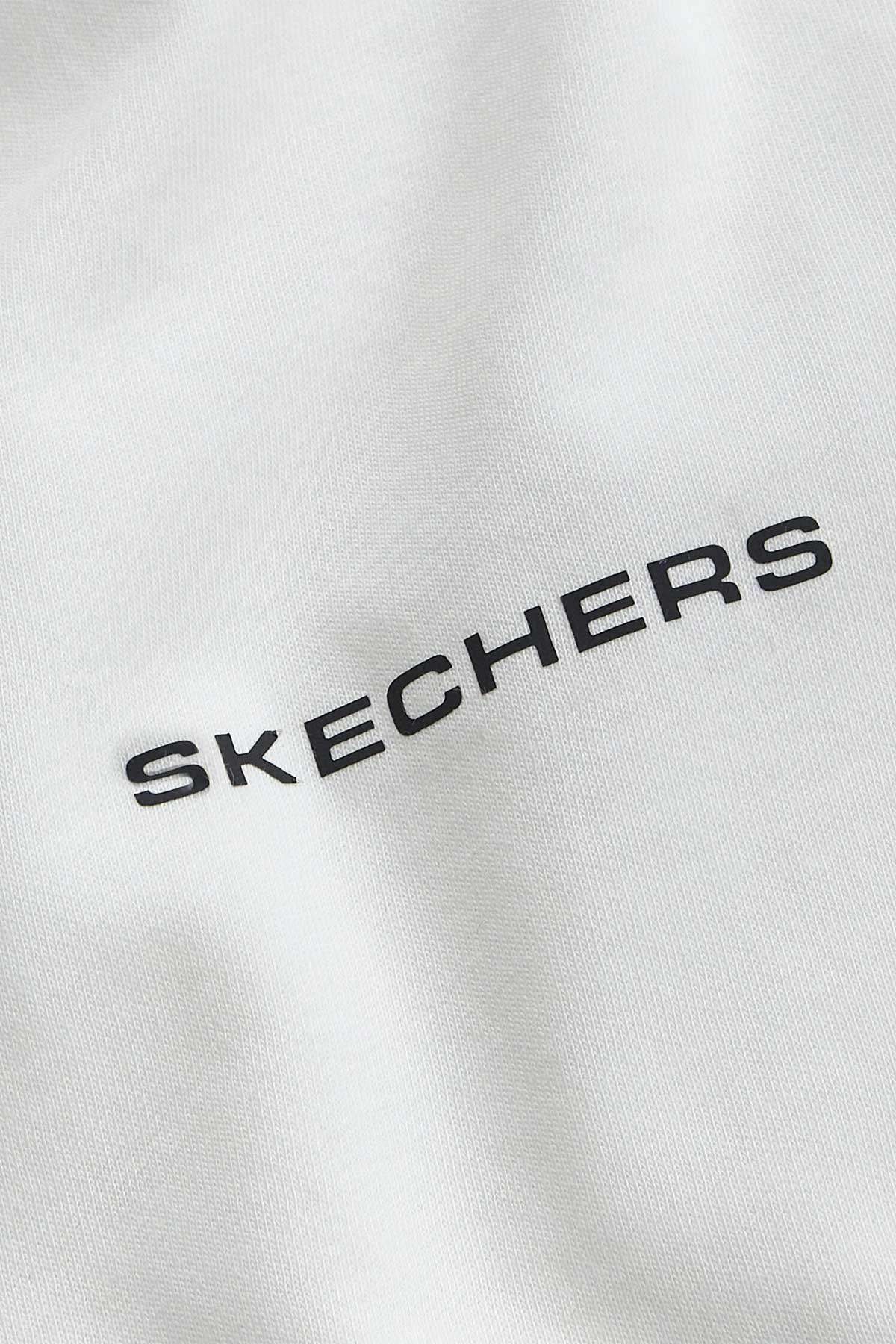 Skechers Kadın Tişört S212178-102 Beyaz