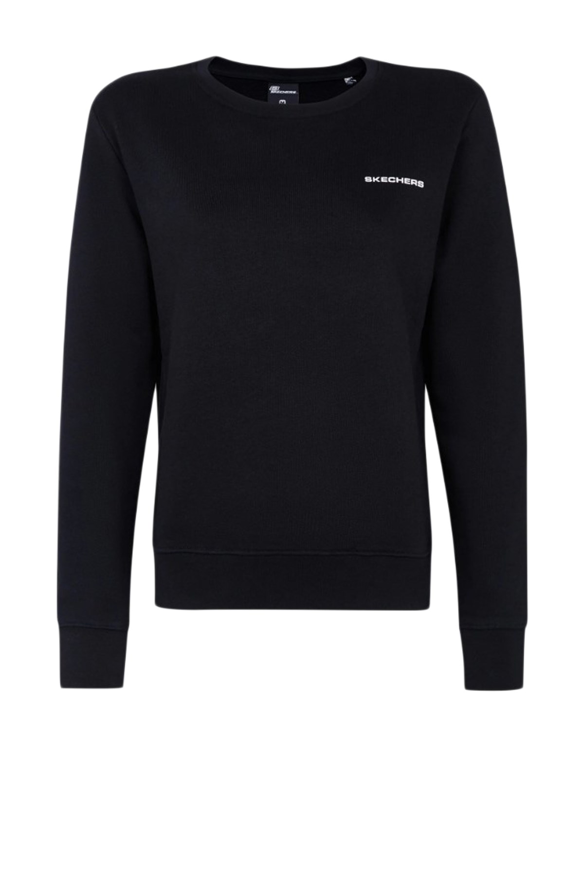 Skechers New Basics Crew Neck Kadın Sweatshirt S212182-001 Siyah